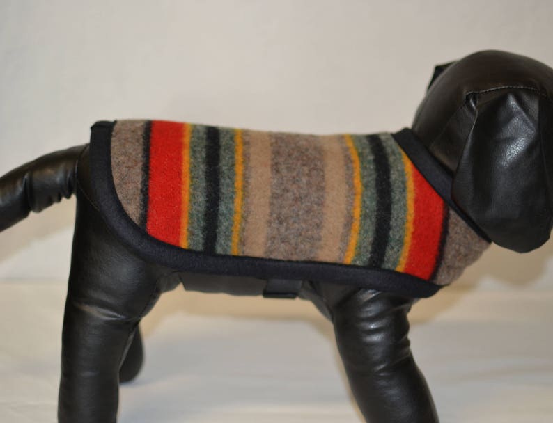 Wool Dog Coat Yakima Camp Blanket Dog Coat Classic Brown Etsy