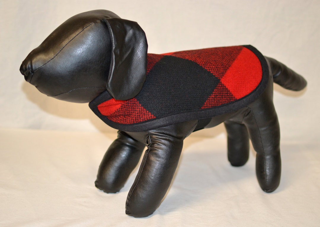 Wool Dog Coat WOOL Fabric Dog Jacket for Small Xs Toy Etsy