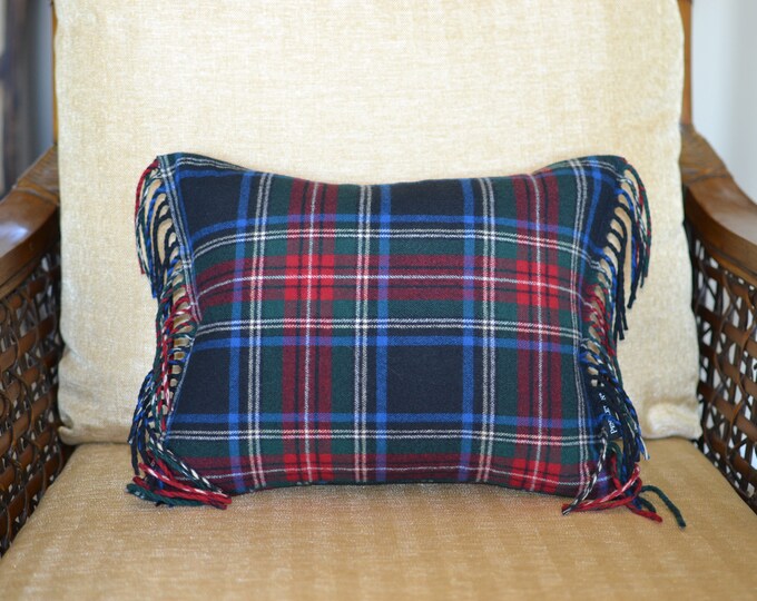 Pendleton® Pillow Tartan Plaid LUMBAR Pillow Pendleton Wool Etsy