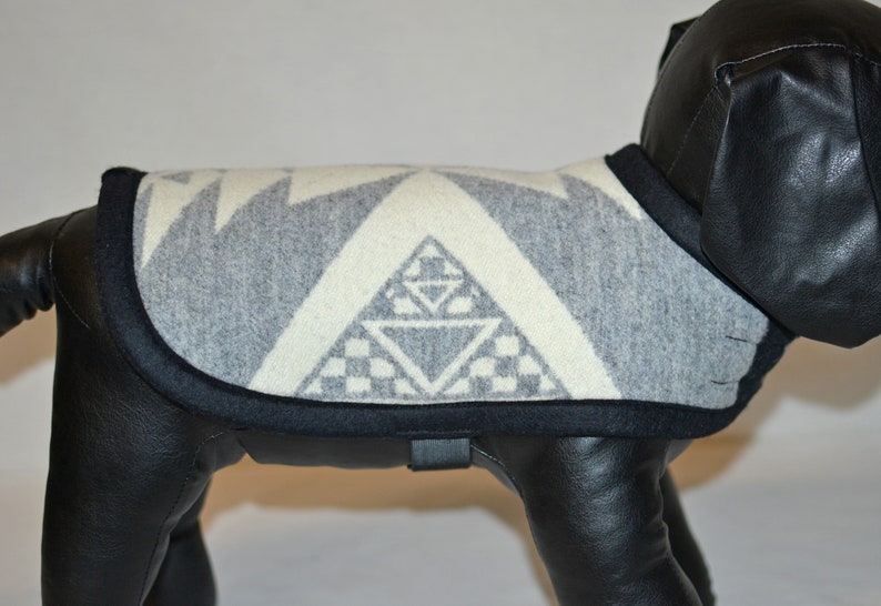 Wool Dog Coat Jacket Sweater Handmade Of Xs Small Image 0