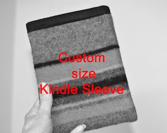 Kindle Paperwhite, Base Model Kindle, Kindle Voyage Sleeve Customized for any Kindle generation models hiking traveling Filbert Fashions