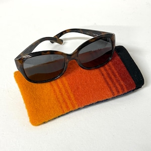 Glasses Pouch Glasses Case soft wool fabric Grand Canyon National Park Blanket Wool made in Oregon hiking camping souvenir Small Gift