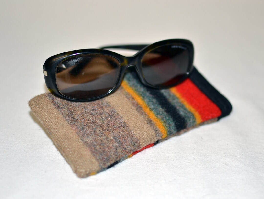 Eyeglasses Sunglasses Readers Glasses CASE Made of Brown Yakima Camp