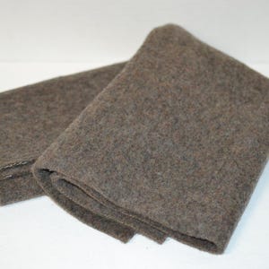 Manta de campamento Pendleton Yakima de lana marrón mineral umber Pieza grande para manualidades, almohadas, bolsos, carteras, reparaciones de mantas, camping, relleno de juguetes