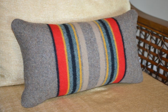 Yakima Camp Blanket PILLOW COVER Pendleton Blanket Weight Wool Pillow