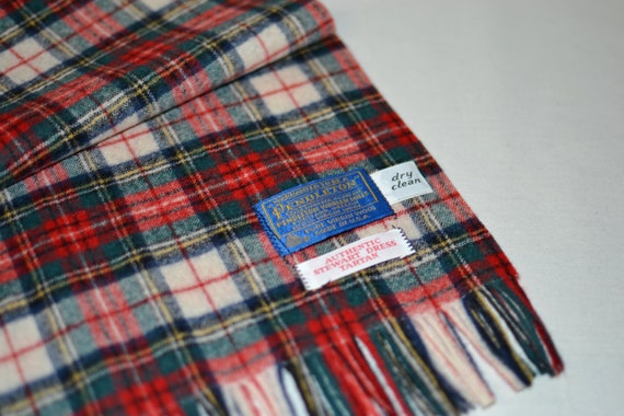 Pendleton® Scarf Stewart Dress Tartan Plaid 12x51… - image 3