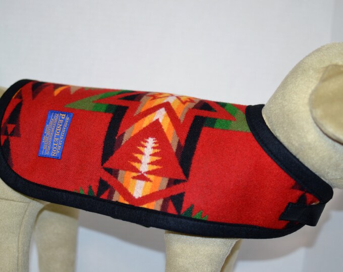 Pendleton ® Dog Coat Jacket Sweater Native American Geometric Etsy