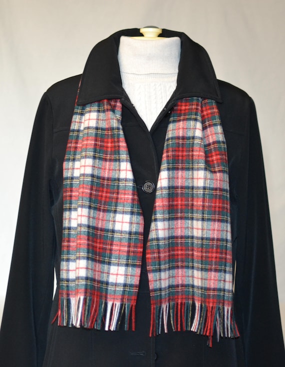 Pendleton® Scarf Stewart Dress Tartan Plaid 12x51… - image 5