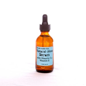 Natural Glow Serum with Vitamin C at 25% and Vitamin E for Youthful, Glowing, Refreshed, and Healthy Skin image 2