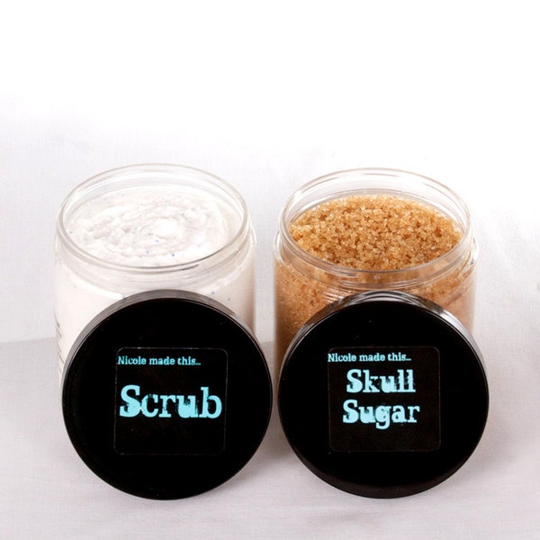 All-Natural Skull Sugar Exfoliating Scalp Treatment.  It's a Facial for Your Scalp