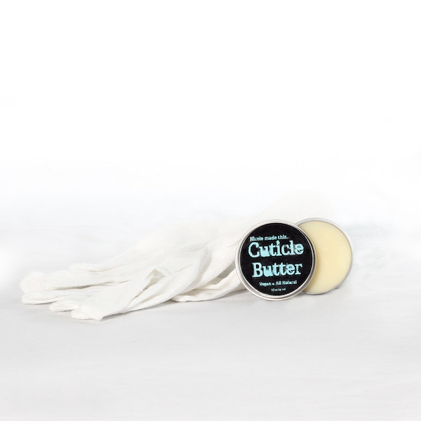 Cuticle Butter - 100% Natural Vegan and Paraben Free Moisturizing Cuticle Butter for Hands & Feet
