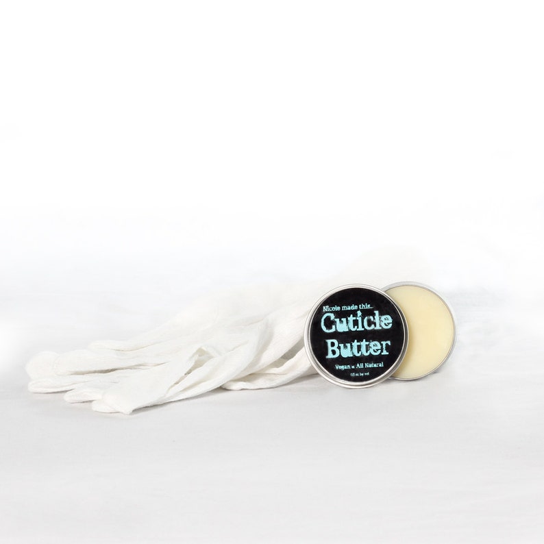 Cuticle Butter 100% Natural Vegan and Paraben Free Moisturizing Cuticle Butter for Hands & Feet image 1
