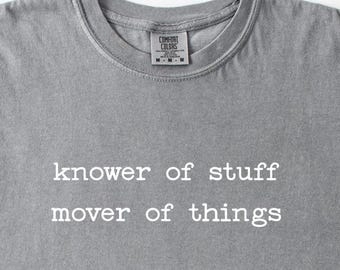 Funny Removal Man Shirt, Mover Gift Tshirt, Removals Worker Tee, Gift for Mover, Funny Moving Day Shirt, Removal Company Gift