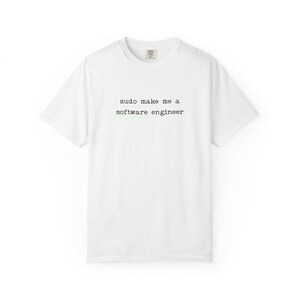 Sudo Command T-Shirt | Funny Linux Programmer Tee | Admin Privilege Humor Shirt