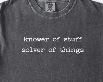 Funny Tech Support Shirt, Computer Science Engineer, IT Guy Gift, Problem Solver Tshirt, Geek Humor Shirt
