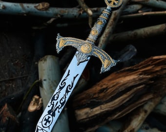 Excalibur Sword Replica | Once Upon a Time Inspired Fantasy Prop with Sheath