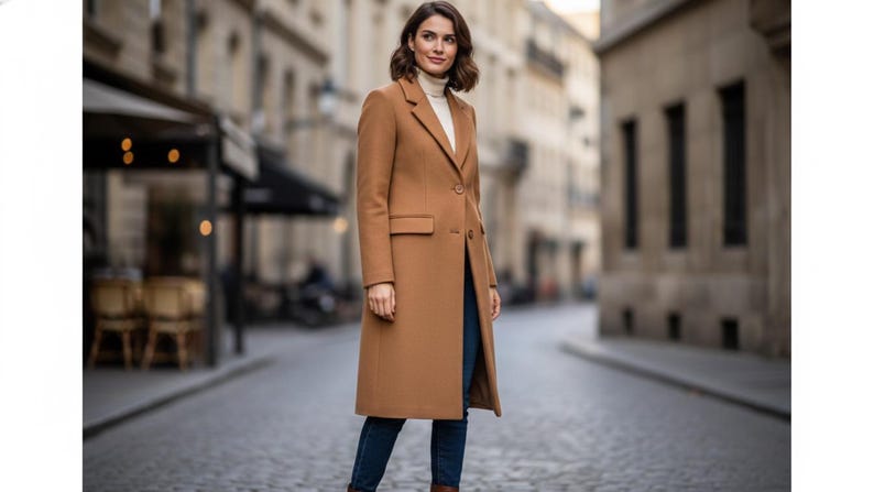 Long Coat Sewing Pattern PDF – Women’s Overcoat Pattern – Winter Coat ...