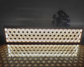 Guangzhi Jiuzi·Handmade wood wall lamp