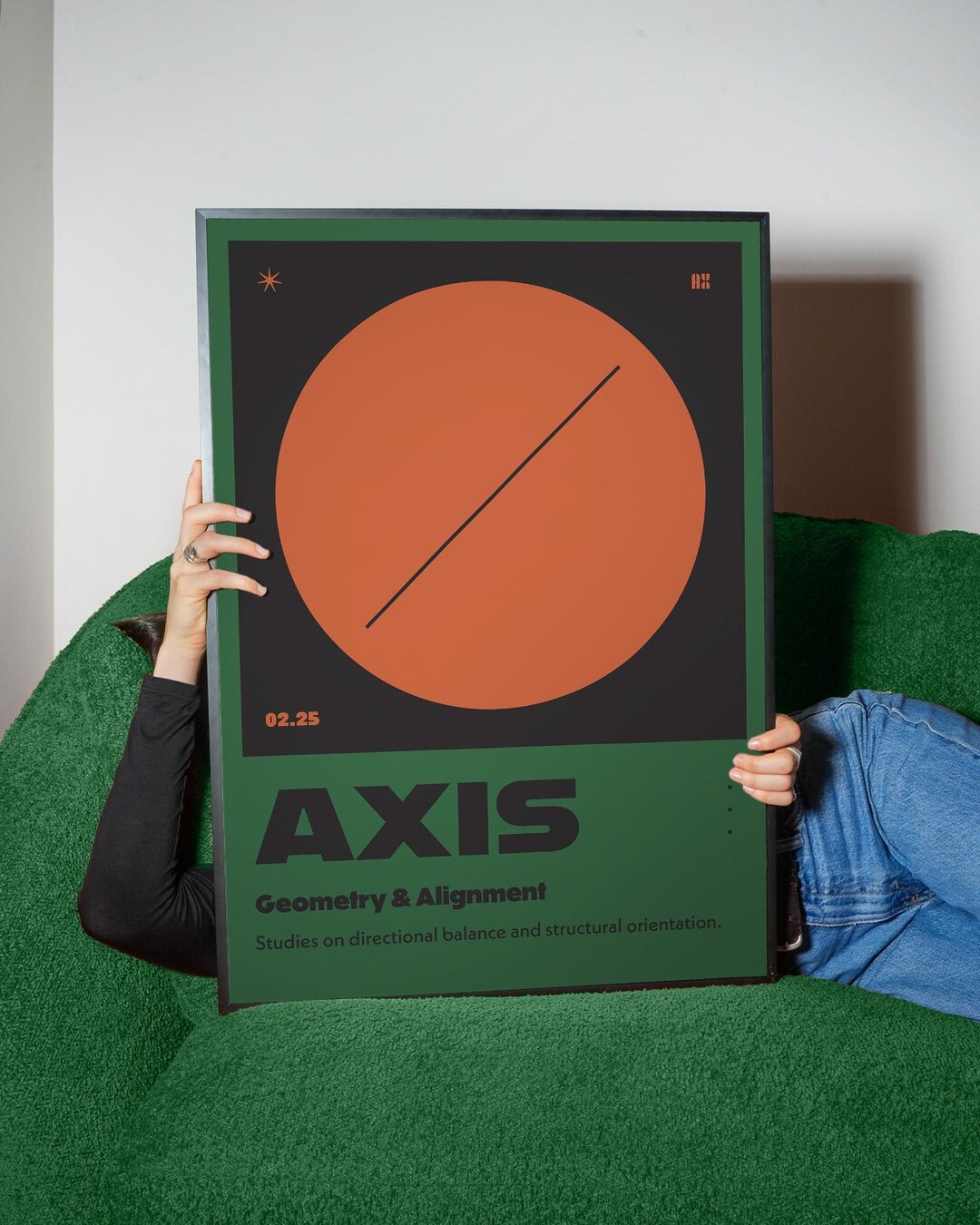 Aliignment Poster AXIS Geometry Poster, Structural Alignment Wall Art Print - Etsy