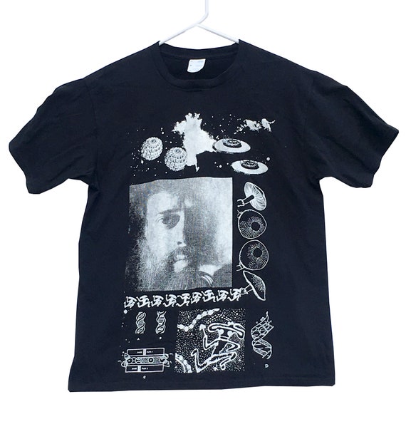 Terence Mckenna 'true Hallucinations' T-shirt Sizes S-M-L-XL 