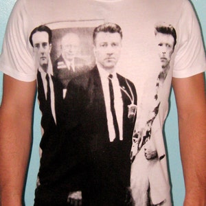 Twin Peaks: FBI Agents - David Lynch & David Bowie T-Shirt