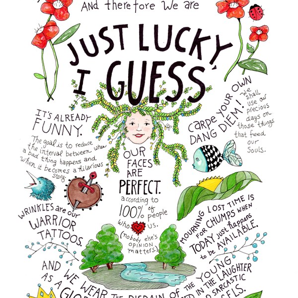 ART PRINT Just Lucky