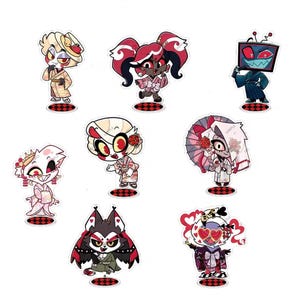 Hazbin hotel acrylic stand - Etsy 日本