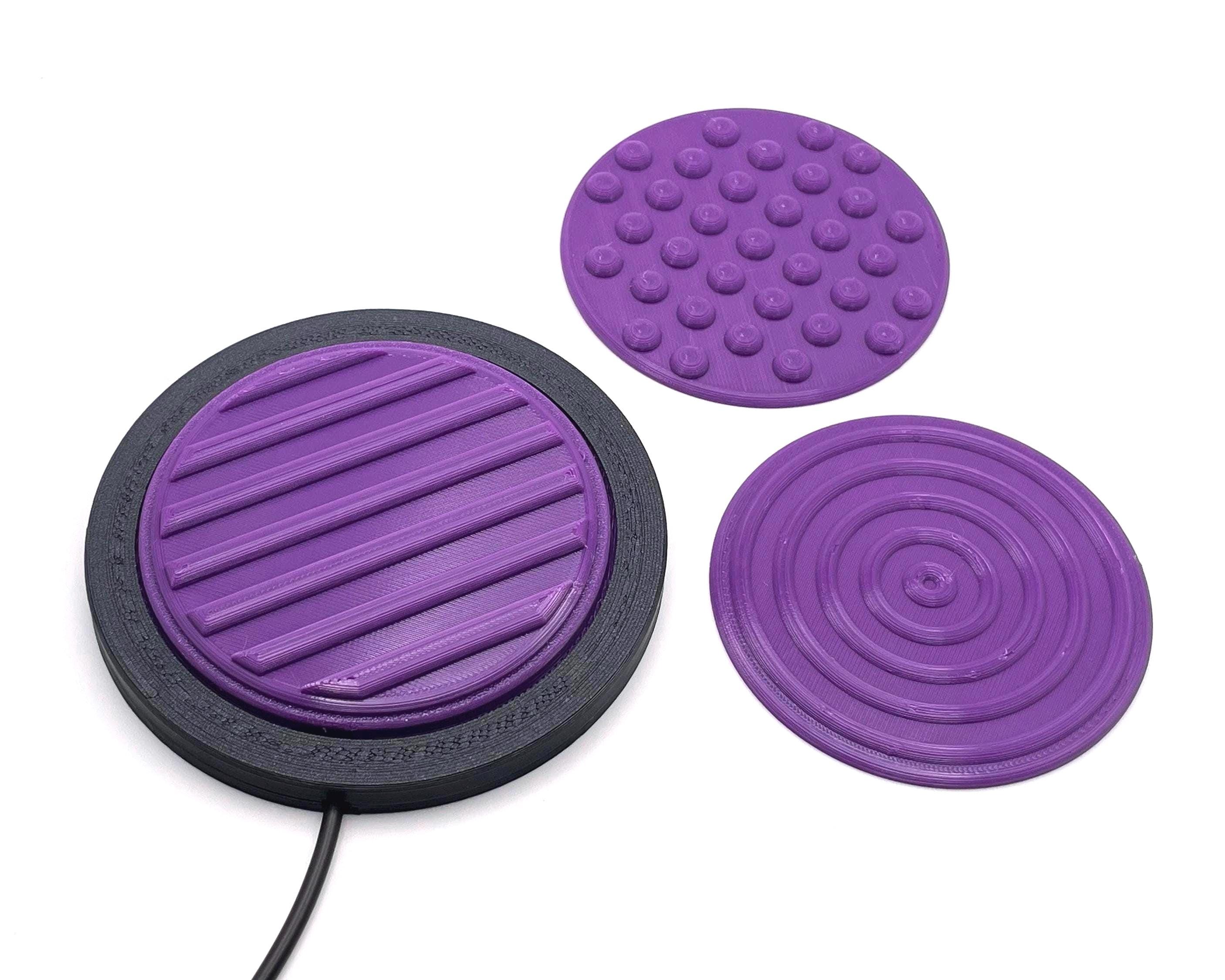 Tobar Rabbit Switch Adapted Purple Adaptive Switch for Switch Adapted Toy: Light Touch, Ultra-low ...