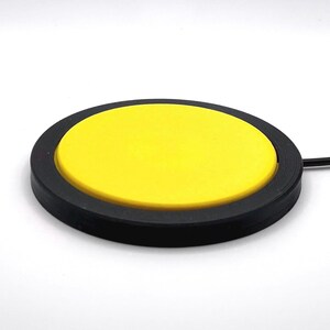 Yellow Adaptive Switch for Switch Adapted Toy: Light Touch, Ultra-Low Profile – Play Made Easy for Special Needs!