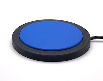 Blue Adaptive Switch for Switch Adapted Toy: Light Touch, Ultra-Low Profile – Play Made Easy for Special Needs!