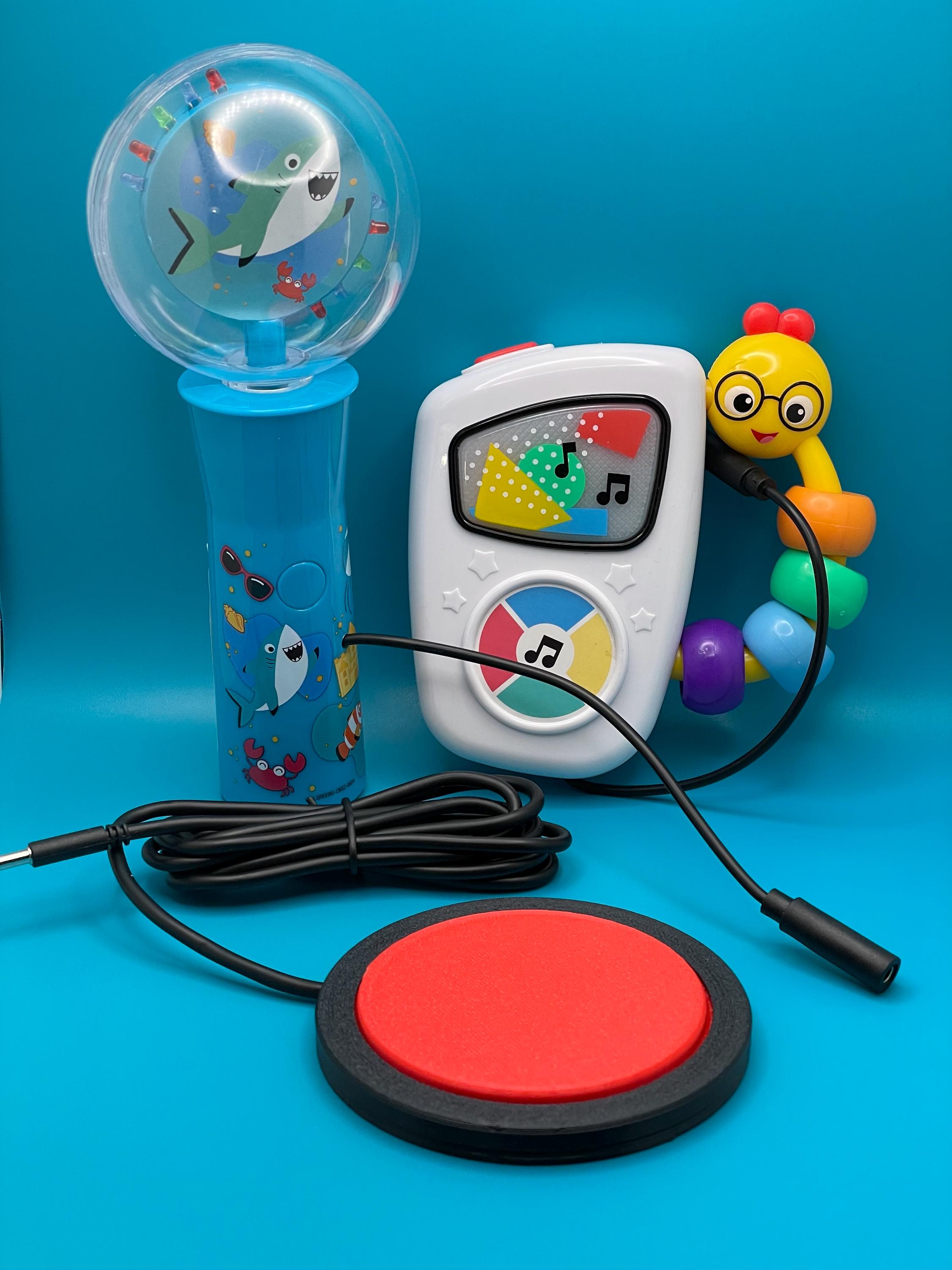 Red Adaptive Switch for Switch Adapted Toy: Light Touch, Ultra-low ...