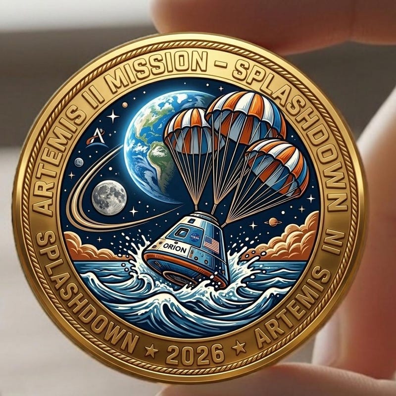 Challenge Coin Nasa - Etsy