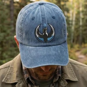 Minnesota Rebel Alliance Loon Embroidery Hat, MN State Bird Loon Cap, Minnesota Pride Political Hat, Star Loon Hat, Minnesota Souvenir Gift