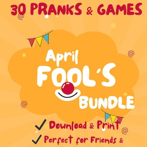 エイプリルフールいたずらマスターバンドル｜偽チケット、カード、ゲーム（デジタルダウンロード）