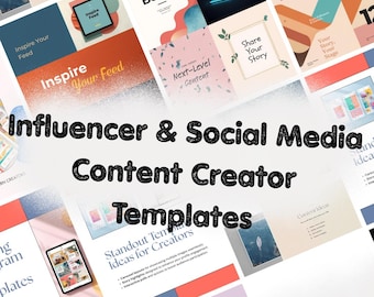 Instagram Canva Templates | Social Media Content Creator Toolkit
