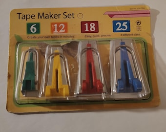 Schrägband Maker Set | Quilten Nähen Werkzeug - 4 Größen