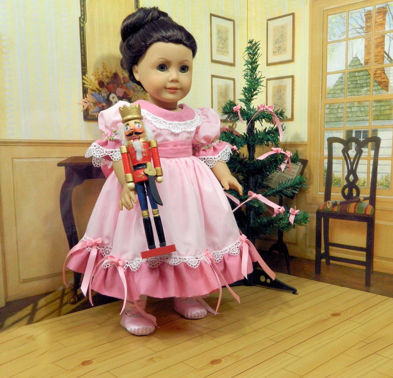 Nutcracker Ballet Clara Dress for American Doll and Other Etsy