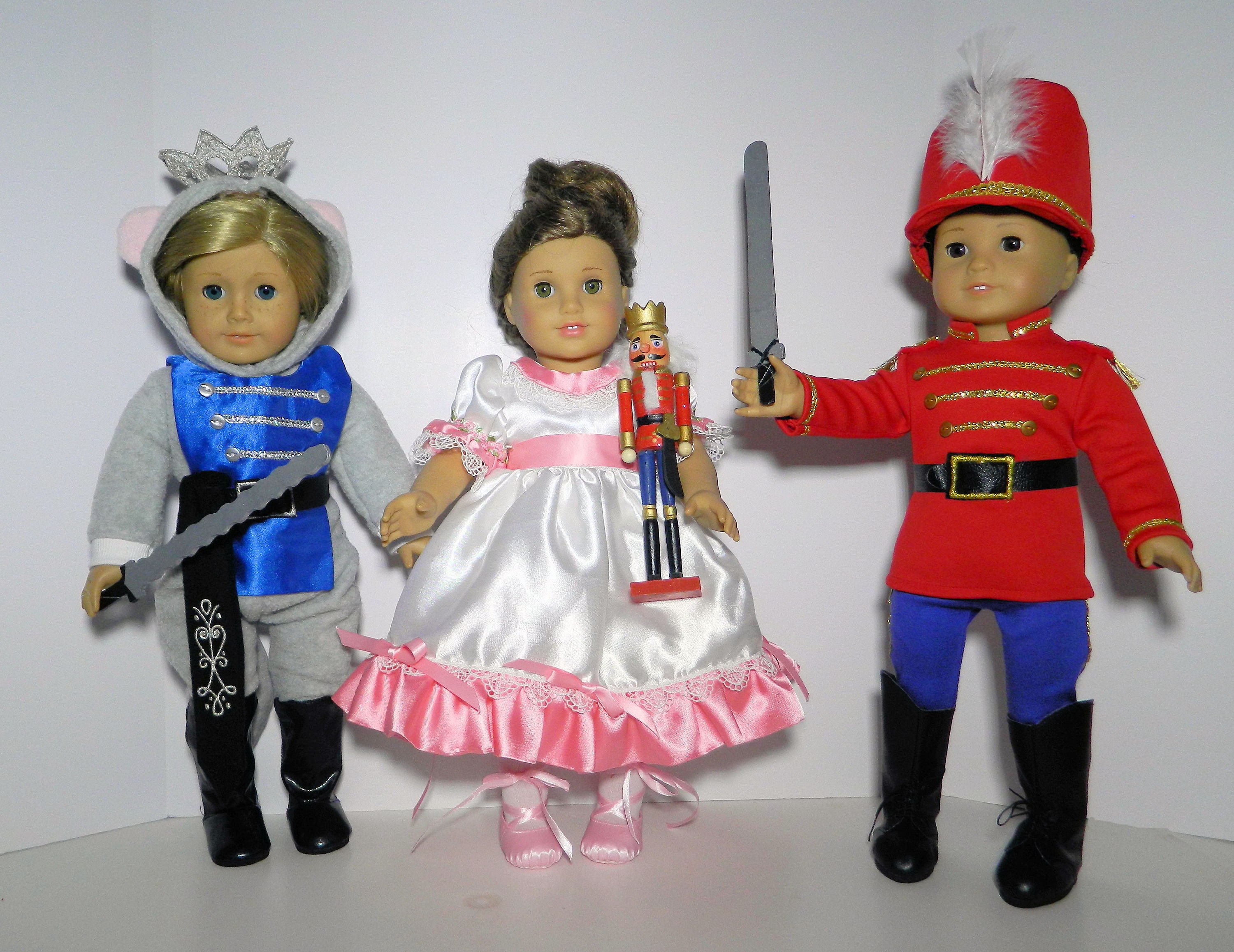 Nutcracker Fits American Girl & other 18 doll Clara Etsy