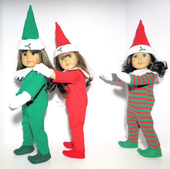 christmas elf outfit in