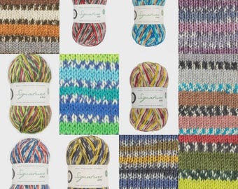 West Yorkshire Spinners Signature 4ply Sock Wool - Country Birds