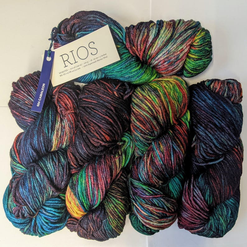 Tagging Rios Malabrigo Rios - Aran - 100% Superwash Merino Wool - 100g - Etsy