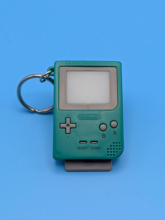 Mini Viewfinder Console Keychain - Retro Nintendo Gameboy Keyring