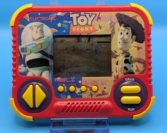 Vintage 1992 Tiger Elektronik Disney Toy Story Taschenspiel • Voll funktionsfähiges Retro Spielzeug