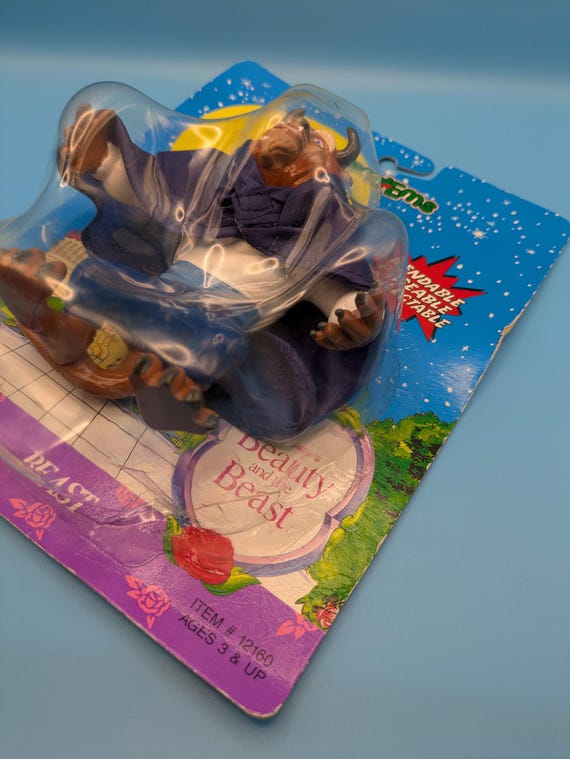1992 Vintage Disney “beauty & the Beast” Bend-ems Beast Figure