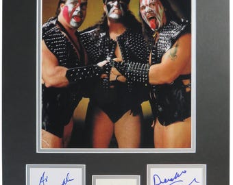 Demolition Signed Matted Display