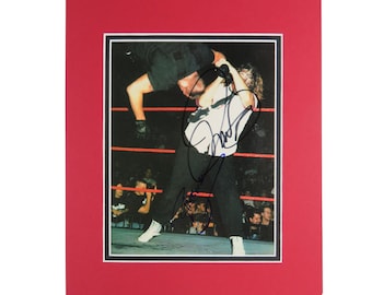 Miss Elizabeth Signed Matted Display
