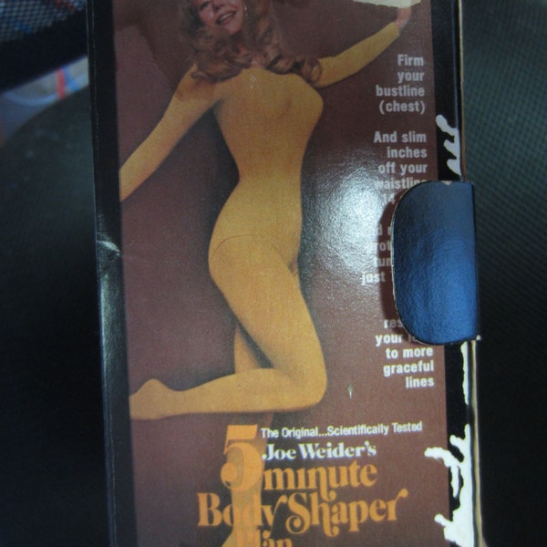 Vintage JOE WEIDER'S 5 Minute Body Shaper Plan Home novelty exerciser in box builds beautiful bodies kitschy