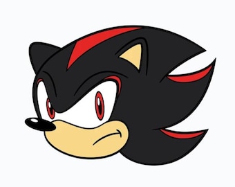 Shadow Cookie Cutter STL – Sonic Fan-inspiriertes Backen | 3D druckbares Cookie-Design