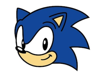 Sonic the Hedgehog inspirierter Cookie Cutter STL - Videospiel-Fan backen