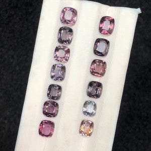 Natural Burma Spinel Mix Color Lot, 11.95 Carat
